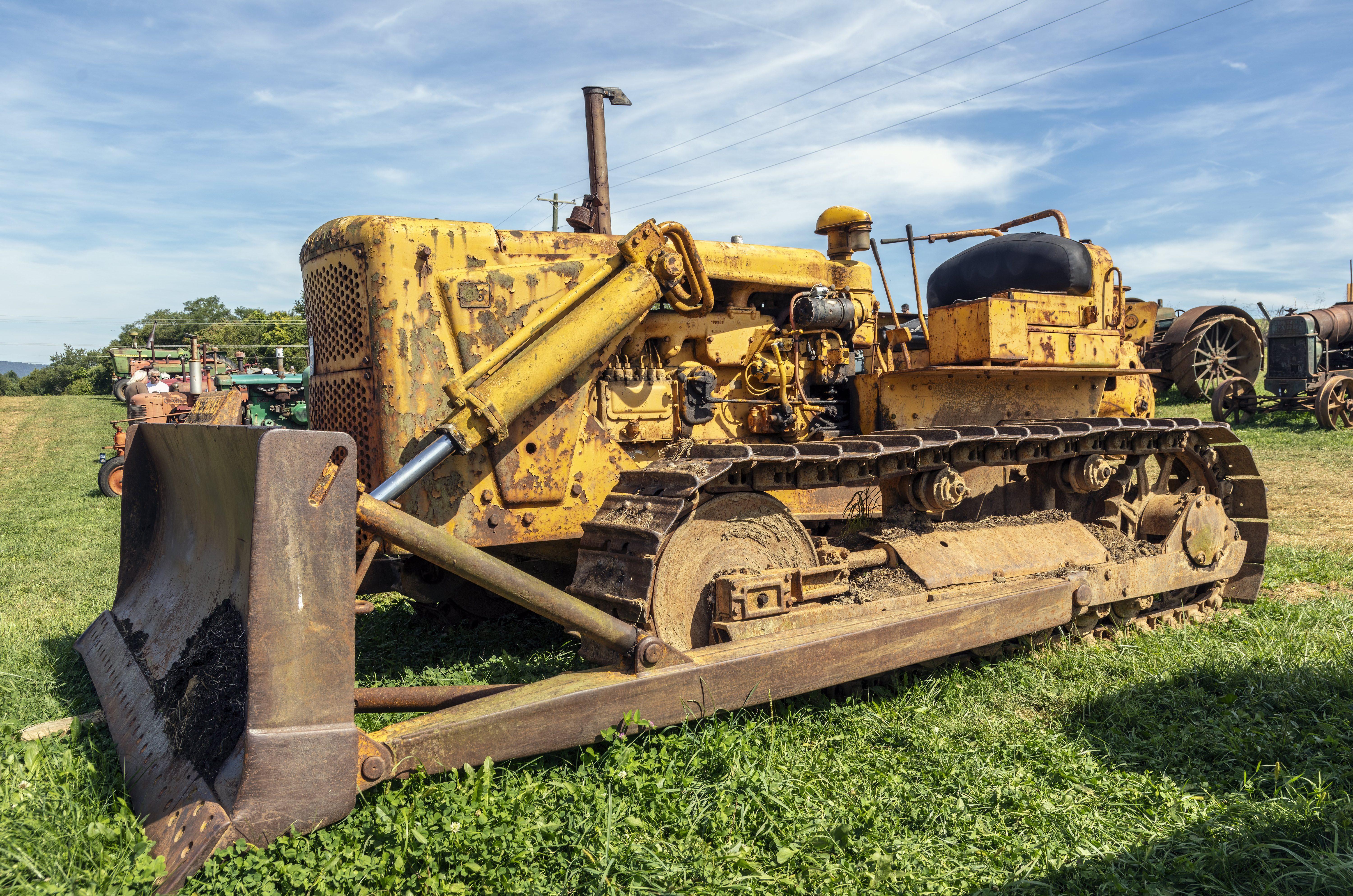 CAT dozer working a site for Ipswich Machining, Queensland